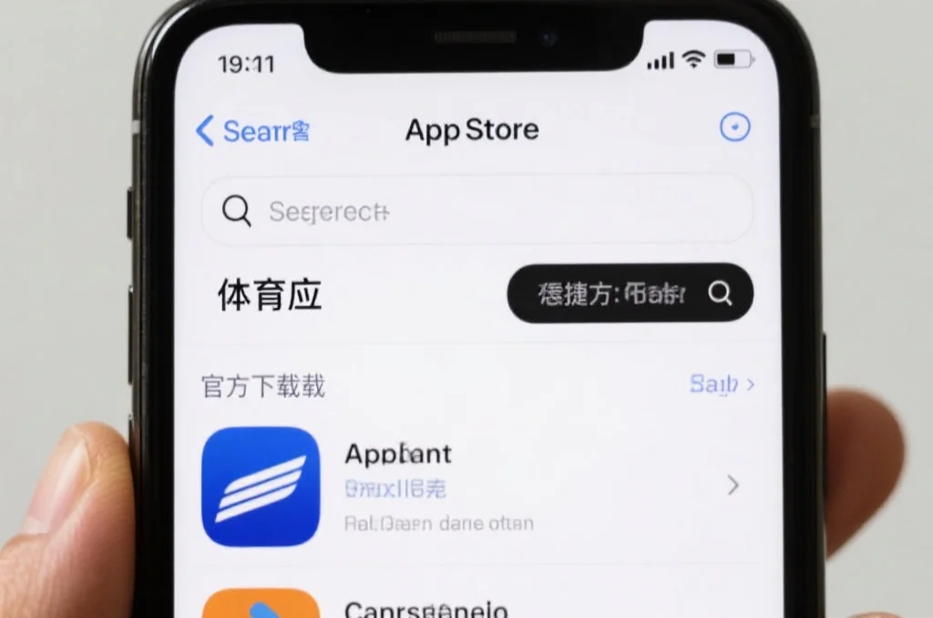 iOS手机App Store搜索南宫体育App最新版